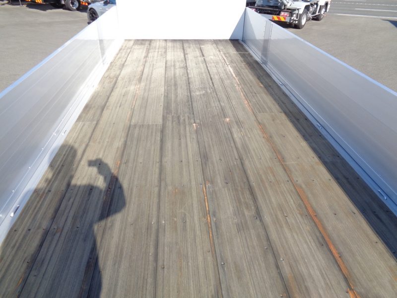 三菱 大型トラック アルミ平ハイルーフ9.6m(シフトパイロット) 画像