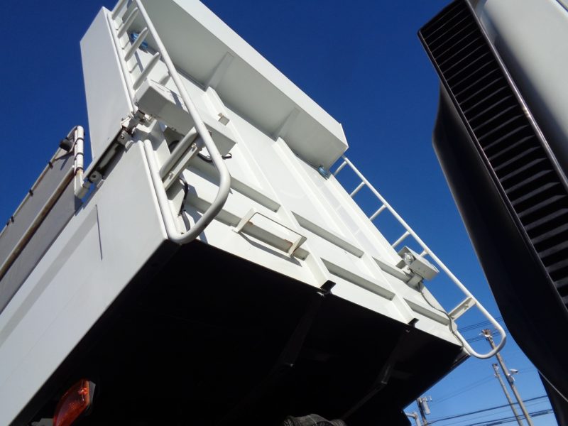 三菱 大型トラック ダンプ土砂ハイルーフ5.1m 画像