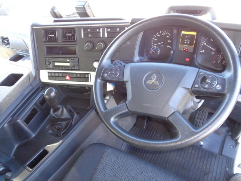 三菱 大型トラック ダンプ土砂ハイルーフ5.1m 画像