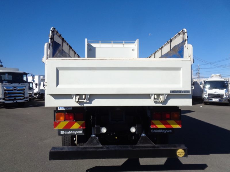 三菱 大型トラック ダンプ土砂ハイルーフ5.1m 画像