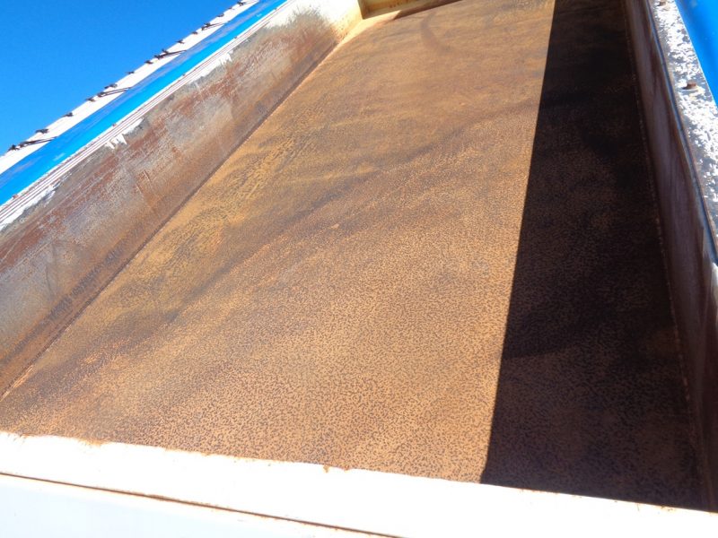 三菱 大型トラック ダンプ土砂ハイルーフ5.1m 画像