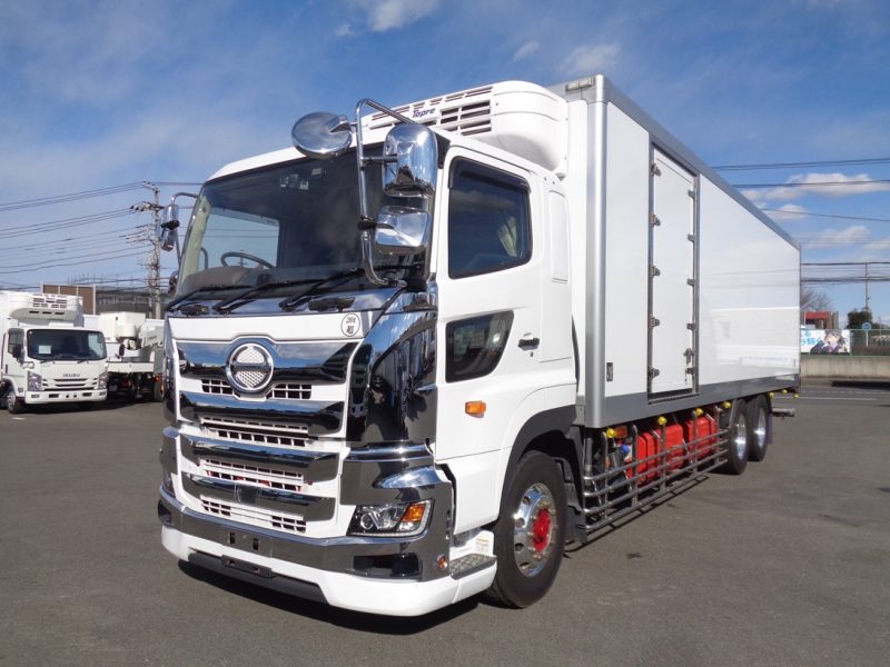 日野 大型トラック 冷凍車総輪エアサス格納PG付 画像