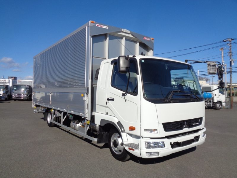 三菱 中型トラック ウィングワイドエアサス格納PG付 画像