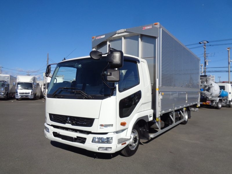三菱 中型トラック ウィングワイドエアサス格納PG付 画像