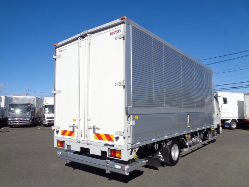 三菱 中型トラック ウィングワイドエアサス格納PG付 画像