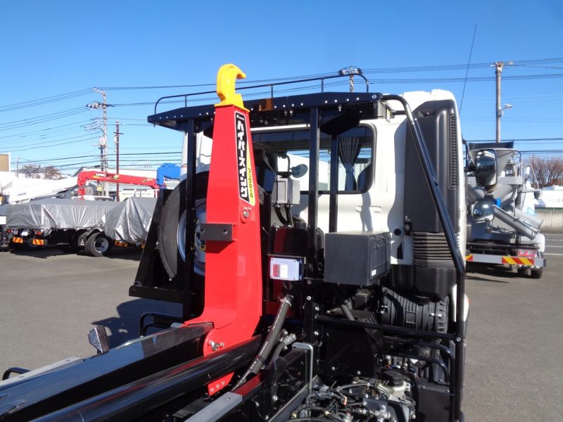 日野 中型トラック フックロール 画像