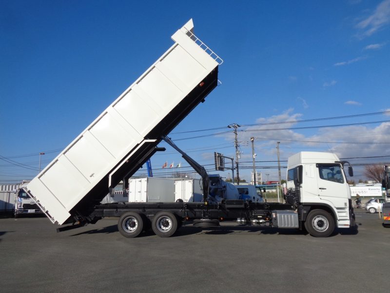 三菱 大型トラック 深ダンプハイルーフ(10.2ｔ)9.0mGVW25t 画像