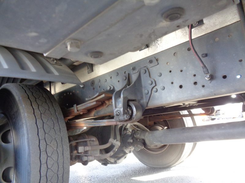 三菱 中型トラック ウィングワイドはね上げPG付 画像