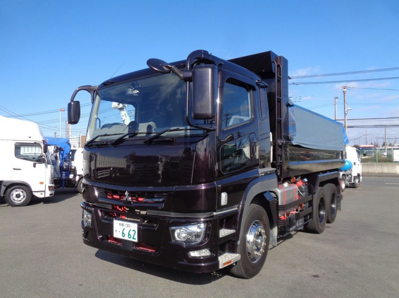 三菱 大型トラック ダンプ土砂5.3m(シフトパイロット) 画像
