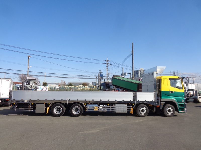 三菱 大型トラック アルミ平エアサス(アイバワークス)ステンレスボデー 画像