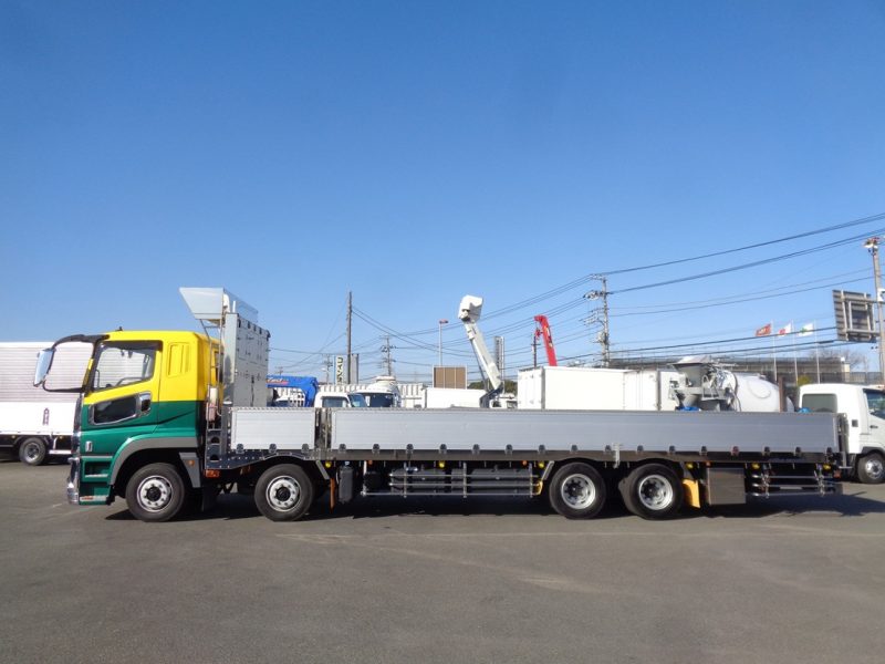 三菱 大型トラック アルミ平エアサス(アイバワークス)ステンレスボデー 画像