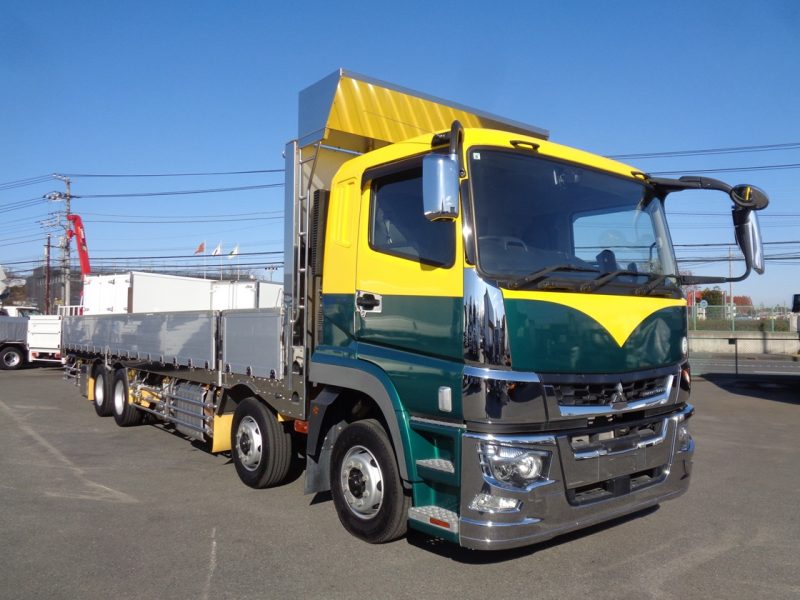 三菱 大型トラック アルミ平エアサス(アイバワークス)ステンレスボデー 画像