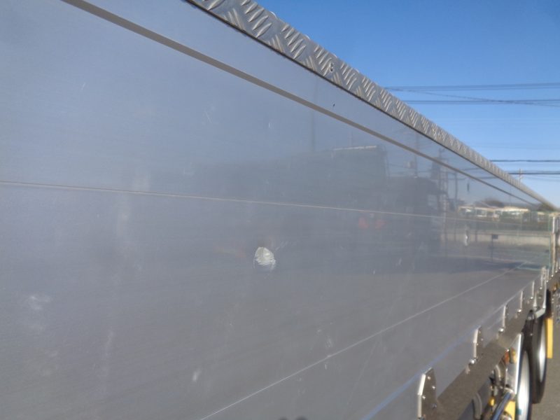 三菱 大型トラック アルミ平エアサス(アイバワークス)ステンレスボデー 画像