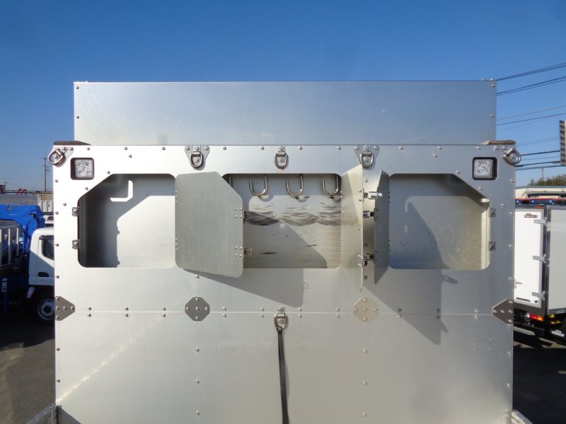 三菱 大型トラック アルミ平エアサス(アイバワークス)ステンレスボデー 画像