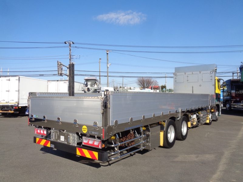 三菱 大型トラック アルミ平エアサス(アイバワークス)ステンレスボデー 画像