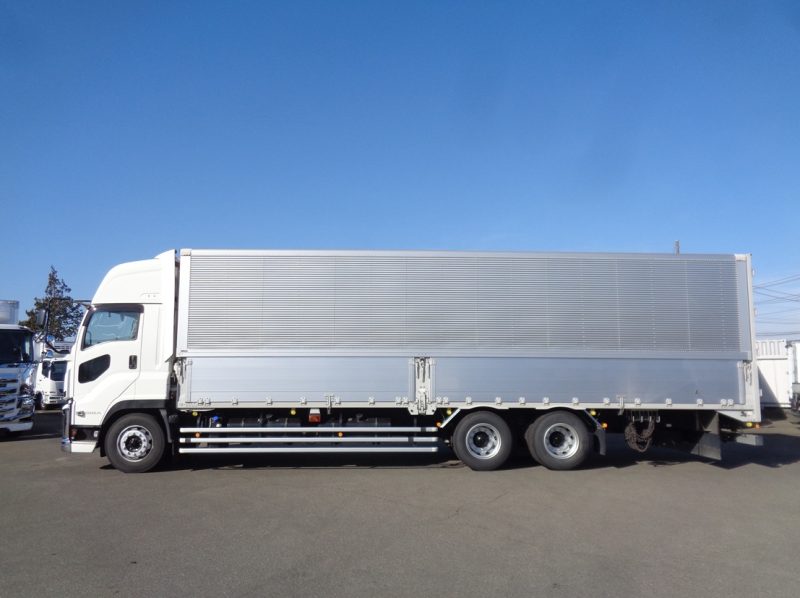 いすゞ 大型トラック ウィングエアサスハイルーフ(デフロック付)床鉄板 画像