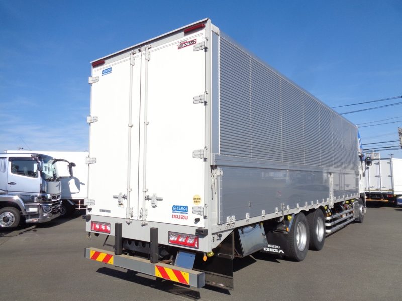 いすゞ 大型トラック ウィングエアサスハイルーフ(デフロック付)床鉄板 画像