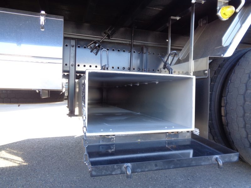 日野 大型トラック ユニック4段クレーン(12.3ｔ)8.7m2デフ 画像