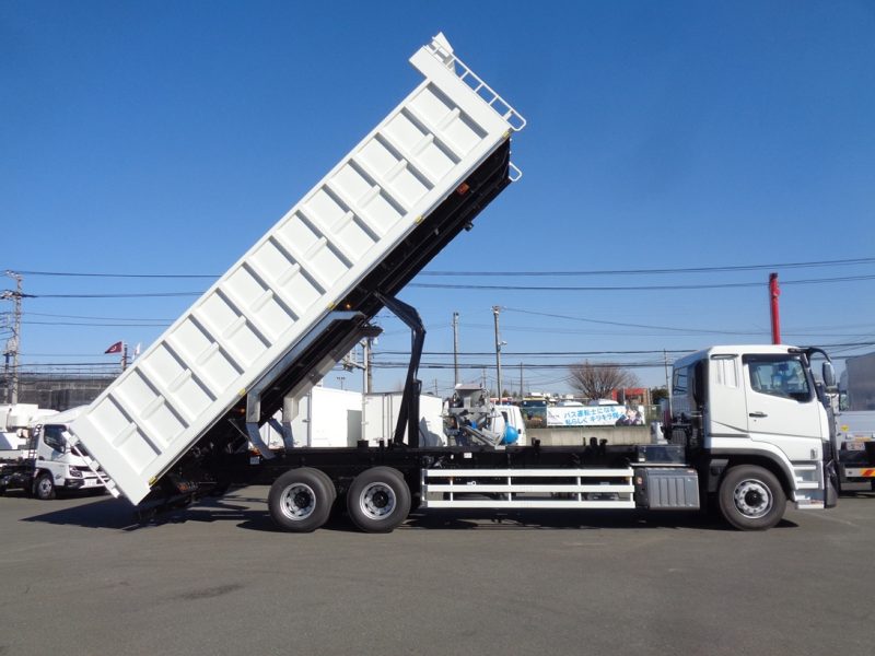 三菱 大型トラック 深ダンプ(10.7ｔ)9.0mシフトパイロット 画像