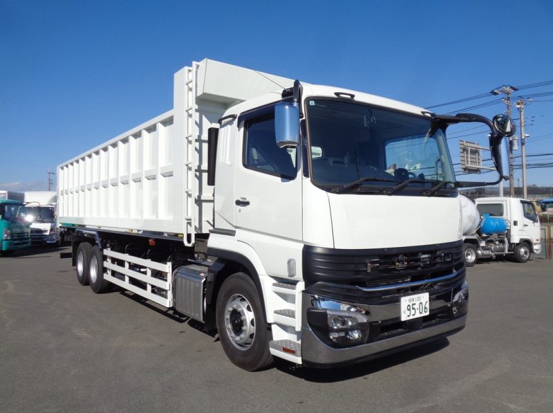 三菱 大型トラック 深ダンプ(10.7ｔ)9.0mシフトパイロット 画像
