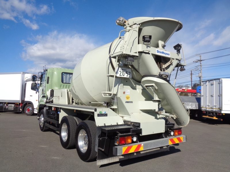 いすゞ 大型トラック ミキサー4.2m3 画像