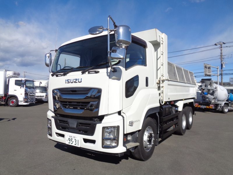 いすゞ 大型トラック ダンプ土砂5.1m 画像