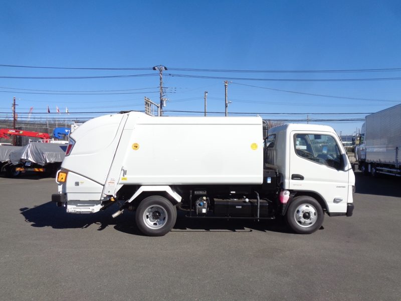 三菱 小型トラック 塵芥車(プレス式)5.3m3 画像