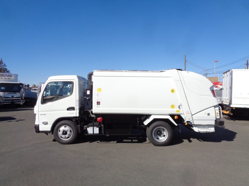 三菱 小型トラック 塵芥車(プレス式)5.3m3 画像