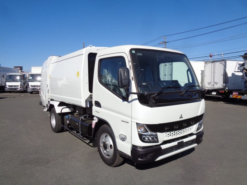 三菱 小型トラック 塵芥車(プレス式)5.3m3 画像