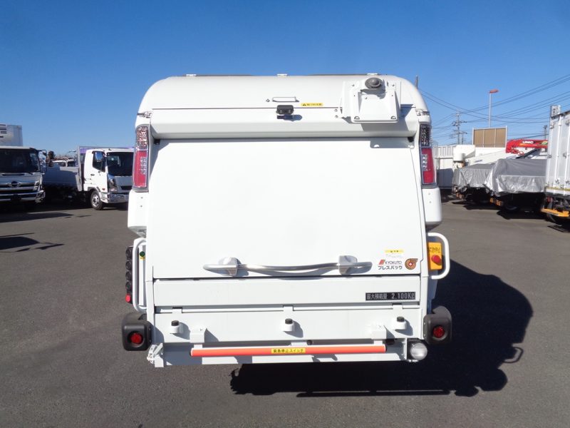 三菱 小型トラック 塵芥車(プレス式)5.3m3 画像