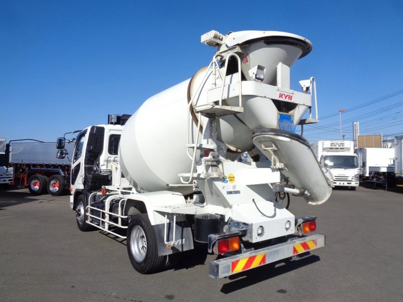 三菱 大型トラック 増tミキサー3.2m3カヤバ 画像