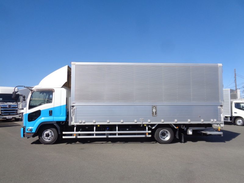 いすゞ 中型トラック ウィングワイド格納PG付(スムーサー)床鉄板 画像