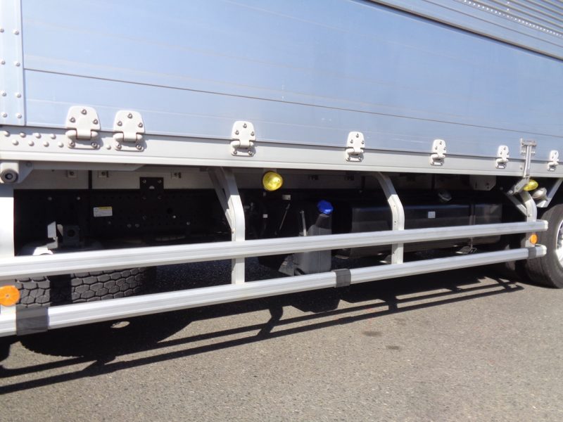 いすゞ 中型トラック ウィングワイド格納PG付(スムーサー)床鉄板 画像