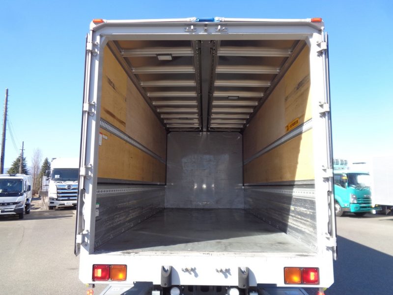 いすゞ 中型トラック ウィングワイド格納PG付(スムーサー)床鉄板 画像