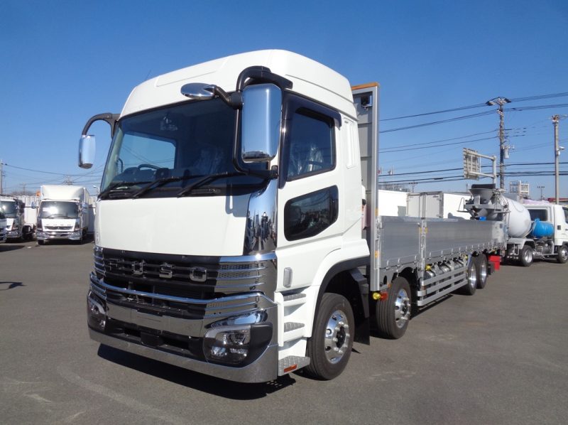 三菱 大型トラック アルミ平エアサスハイルーフ 画像