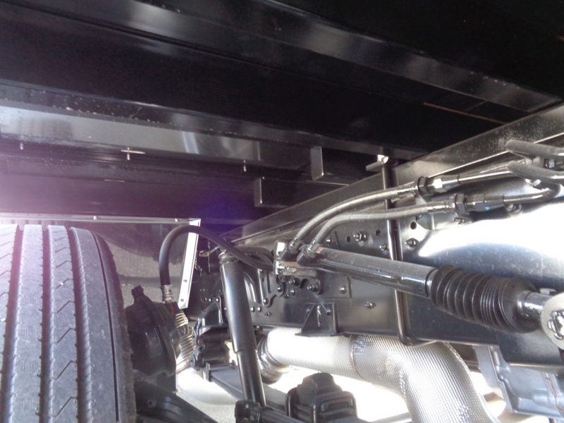 三菱 大型トラック アルミ平エアサスハイルーフ 画像