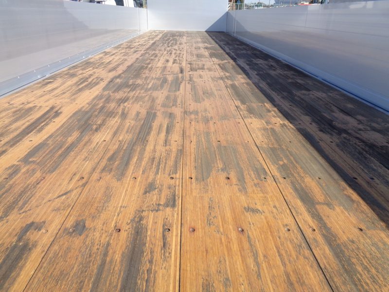 三菱 大型トラック アルミ平エアサスハイルーフ 画像