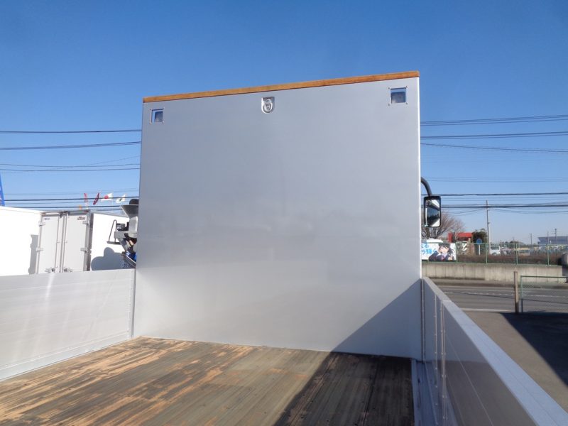 三菱 大型トラック アルミ平エアサスハイルーフ 画像