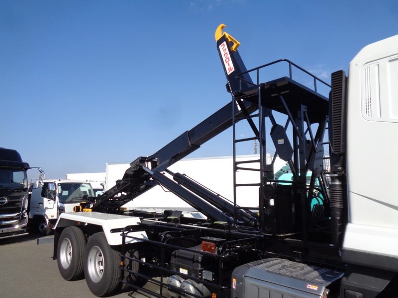 三菱 大型トラック フックロールGVW22t(シフトパイロット) 画像