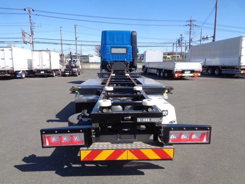 日野 大型トラック コンテナ専用車総輪エアサスハイルーフ(スワップボデー)トレクス 画像