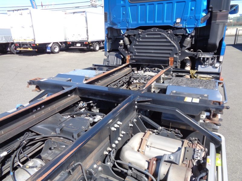 日野 大型トラック コンテナ専用車総輪エアサスハイルーフ(スワップボデー)トレクス 画像