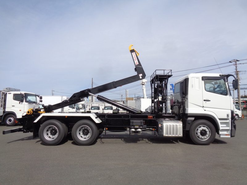 三菱 大型トラック フックロールGVW22t(シフトパイロット) 画像