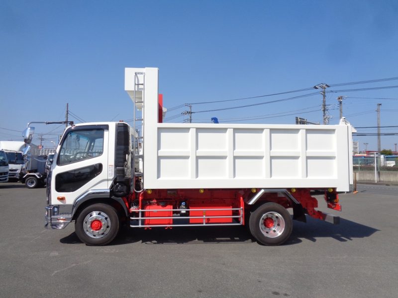 三菱 大型トラック 増t深ダンプ(7.2t)4.15m 画像