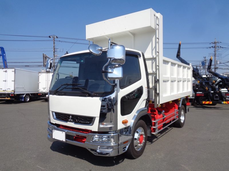 三菱 大型トラック 増t深ダンプ(7.2t)4.15m 画像