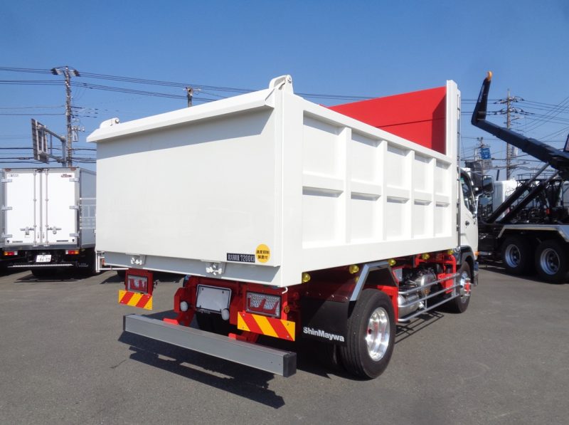 三菱 大型トラック 増t深ダンプ(7.2t)4.15m 画像